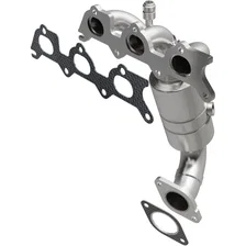 Rear 2007-2010 Chrysler Sebring 2.7L | 2008-2010 Dodge Avenger 2.7L OEM Grade Federal / EPA Compliant Direct-Fit Manifold Catalytic Converter image 1