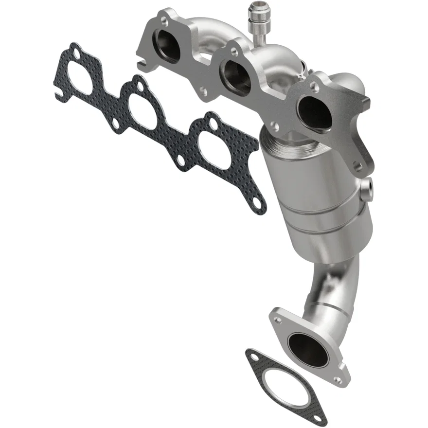 Rear 2007-2010 Chrysler Sebring 2.7L | 2008-2010 Dodge Avenger 2.7L OEM Grade Federal / EPA Compliant Direct-Fit Manifold Catalytic Converter