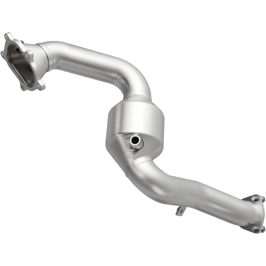 Left OEM Grade Federal / EPA Compliant Direct-Fit Catalytic Converter for Audi
