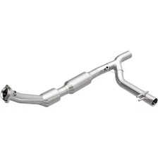 Right 2002-2003 Ford F-150 5.4L California Grade CARB Compliant Direct-Fit Catalytic Converter image 1