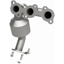 Front OEM Grade Federal / EPA Compliant Direct-Fit Manifold Catalytic Converter image 3