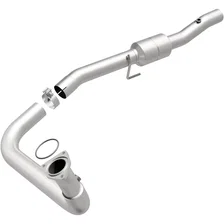 Left HM Grade Federal / EPA Compliant Direct-Fit Catalytic Converter image 1