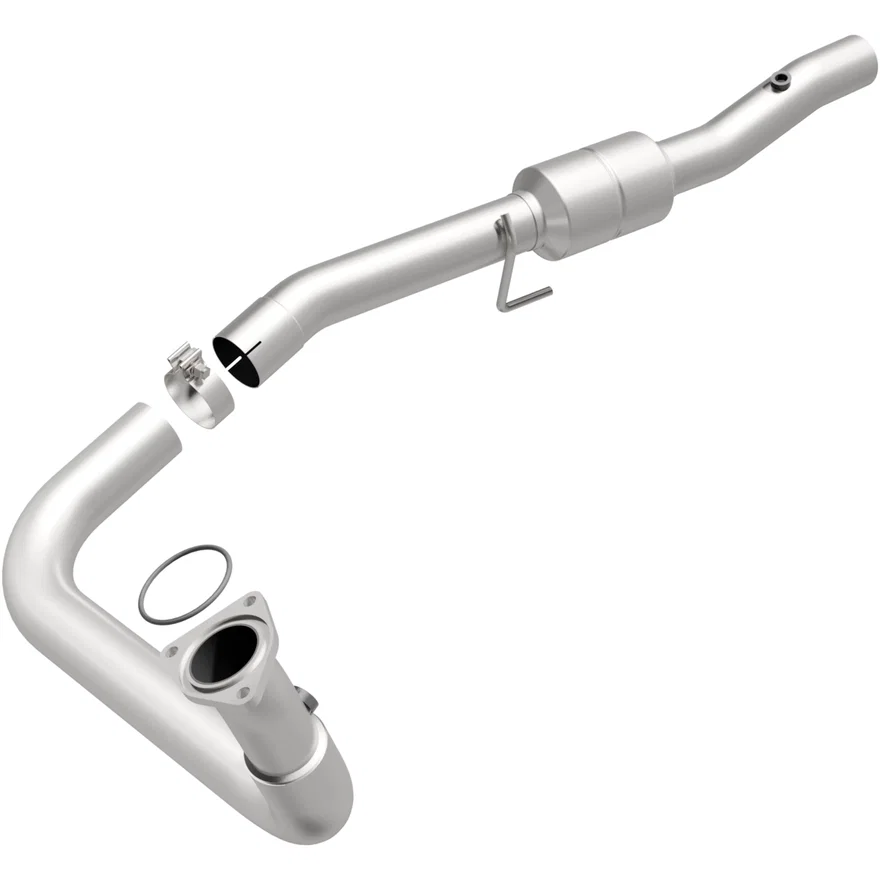 Left HM Grade Federal / EPA Compliant Direct-Fit Catalytic Converter