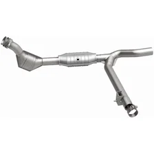 Right 1999-2000 Ford F-150 4.2L California Grade CARB Compliant Direct-Fit Catalytic Converter image 4