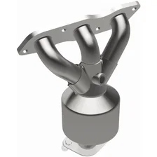 Front 2007-2013 Mitsubishi Outlander 3.0L OEM Grade Federal / EPA Compliant Direct-Fit Manifold Catalytic Converter image 2
