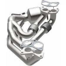 OEM Grade Federal / EPA Compliant Direct-Fit Manifold Catalytic Converter image 2