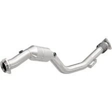 Front Right 2005 Volkswagen Phaeton 4.2L California Grade CARB Compliant Direct-Fit Catalytic Converter image 1