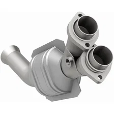 Front 1988-1989 Jaguar Vanden Plas 3.6L | 1988-1989 Jaguar XJ6 3.6L Standard Grade Federal / EPA Compliant Direct-Fit Catalytic Converter image 2