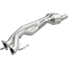 Rear 2007-2010 Audi Q7 3.6L | 2007-2010 Volkswagen Touareg 3.6L OEM Grade Federal / EPA Compliant Direct-Fit Catalytic Converter image 1