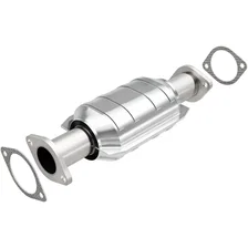 Rear 2001-2004 Nissan Frontier 2.4L | 2000-2004 Nissan Xterra 2.4L OEM Grade Federal / EPA Compliant Direct-Fit Catalytic Converter image 1