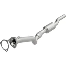 Left 2006-2009 Audi A6 3.2L California Grade CARB Compliant Direct-Fit Catalytic Converter image 1