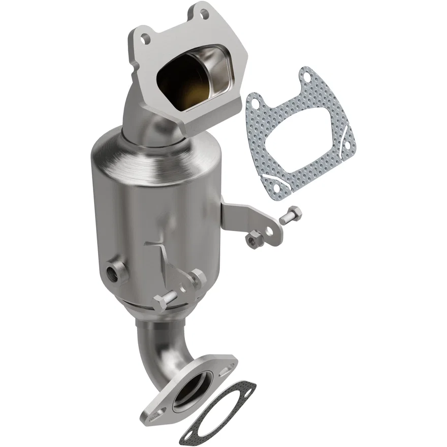 Rear OEM Grade Federal / EPA Compliant Direct-Fit Manifold Catalytic Converter for Ram