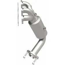 Rear OEM Grade Federal / EPA Compliant Direct-Fit Manifold Catalytic Converter image 4