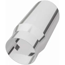 6in. Round Polished Exhaust Tip image 3