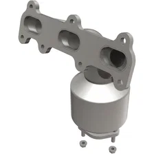 Rear 2006-2010 Kia Optima 2.7L | 2007-2010 Kia Rondo 2.7L OEM Grade Federal / EPA Compliant Direct-Fit Manifold Catalytic Converter image 1