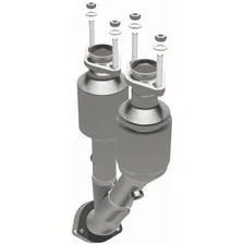 Front 2000-2001 Jeep Cherokee 4.0L California Grade CARB Compliant Direct-Fit Catalytic Converter image 2