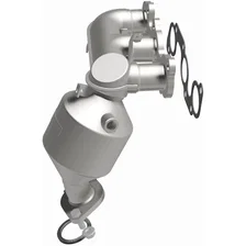 Front 2002-2003 Lexus ES300 3.0L | 2002-2006 Toyota Camry 3.0L OEM Grade Federal / EPA Compliant Direct-Fit Manifold Catalytic Converter image 4