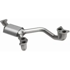 Front 1990-1994 Subaru Legacy 2.2L California Grade CARB Compliant Direct-Fit Catalytic Converter image 2