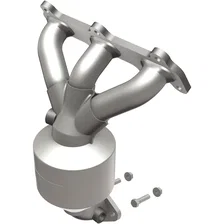 Front 2007-2008 Hyundai Tiburon 2.7L OEM Grade Federal / EPA Compliant Direct-Fit Manifold Catalytic Converter image 1