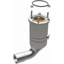 Front 2002-2003 Jaguar X-Type 2.5L | 2002-2003 Jaguar X-Type 3.0L OEM Grade Federal / EPA Compliant Direct-Fit Catalytic Converter image 2