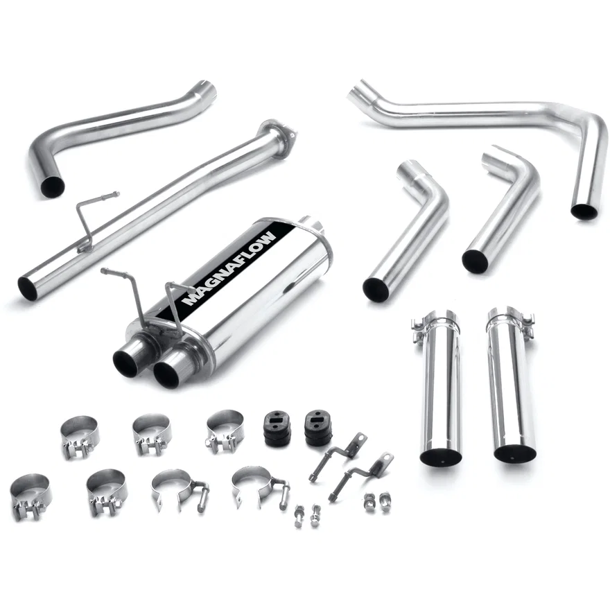 2000-2003 Chevrolet S10 4.3L | 2000-2003 GMC Sonoma 4.3L Street Series Cat-Back Performance Exhaust System