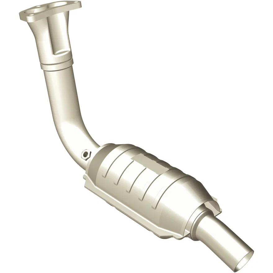 Front Left 1987-1988 Land Rover Range Rover 3.5L California Grade CARB Compliant Direct-Fit Catalytic Converter