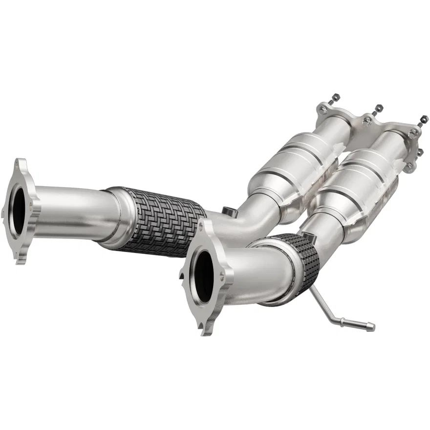 Rear 2007-2009 Volvo S80 3.2L | 2008-2009 Volvo V70 3.2L OEM Grade Federal / EPA Compliant Direct-Fit Catalytic Converter