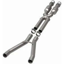 Rear 2012-2013 Chevrolet Corvette 6.2L California Grade CARB Compliant Direct-Fit Catalytic Converter image 3