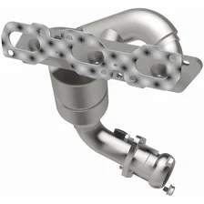 Front OEM Grade Federal / EPA Compliant Direct-Fit Manifold Catalytic Converter image 3