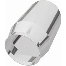 5in. Round Polished Exhaust Tip image 3