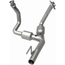 Front 1999-2001 Jeep Grand Cherokee 4.7L California Grade CARB Compliant Direct-Fit Catalytic Converter image 3