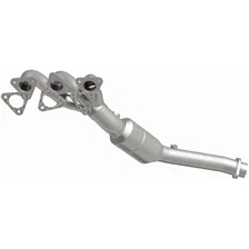 Front 2001-2006 BMW M3 3.2L | 2001-2002 BMW Z3 3.2L OEM Grade Federal / EPA Compliant Direct-Fit Manifold Catalytic Converter image 4