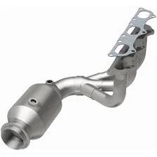 Left 2014-2016 Porsche 911 GT3 3.8L OEM Grade Federal / EPA Compliant Direct-Fit Manifold Catalytic Converter image 3