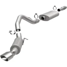 2011-2012 Cadillac Escalade 6.2L Street Series Cat-Back Performance Exhaust System image 1