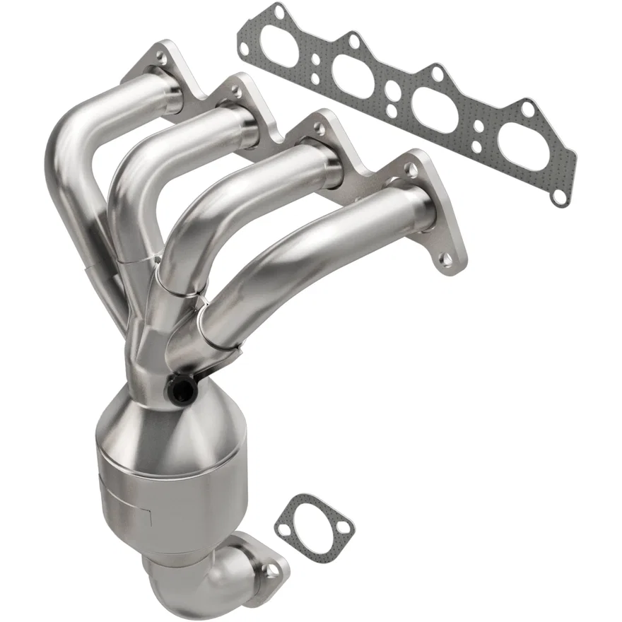 Front California Grade CARB Compliant Direct-Fit Manifold Catalytic Converter for Hyundai