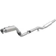 Left 2005-2006 Audi A6 Quattro 3.2L California Grade CARB Compliant Direct-Fit Catalytic Converter image 1