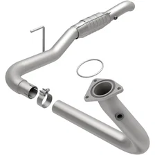 Left 1999-2000 Chevrolet Silverado 2500 6.0L | 1999-2000 GMC Sierra 2500 6.0L HM Grade Federal / EPA Compliant Direct-Fit Catalytic Converter image 1
