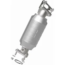 Front Right 1999-2003 Nissan Frontier 3.3L | 2000-2004 Nissan Xterra 3.3L California Grade CARB Compliant Direct-Fit Catalytic Converter image 3