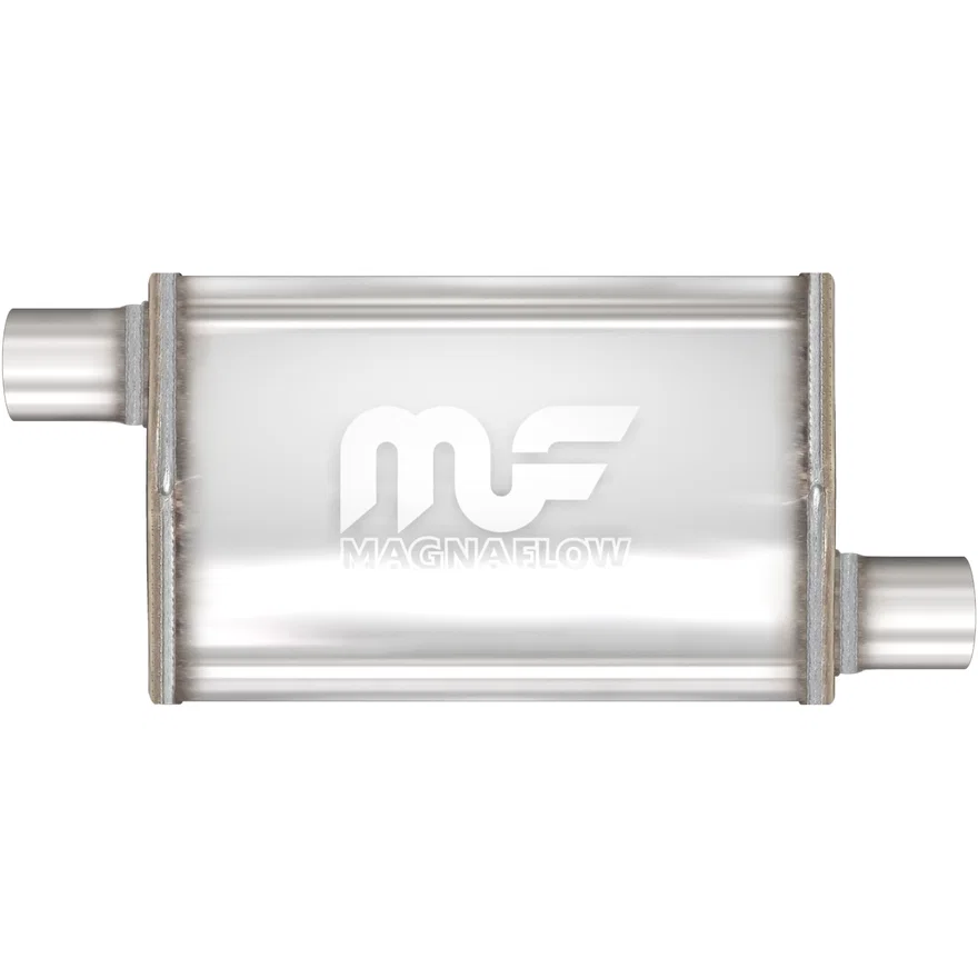 4 X 9in. Oval Straight-Through Performance Exhaust Muffler