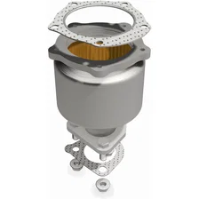Front 1998-2000 Kia Sportage 2.0L OEM Grade Federal / EPA Compliant Direct-Fit Catalytic Converter image 4