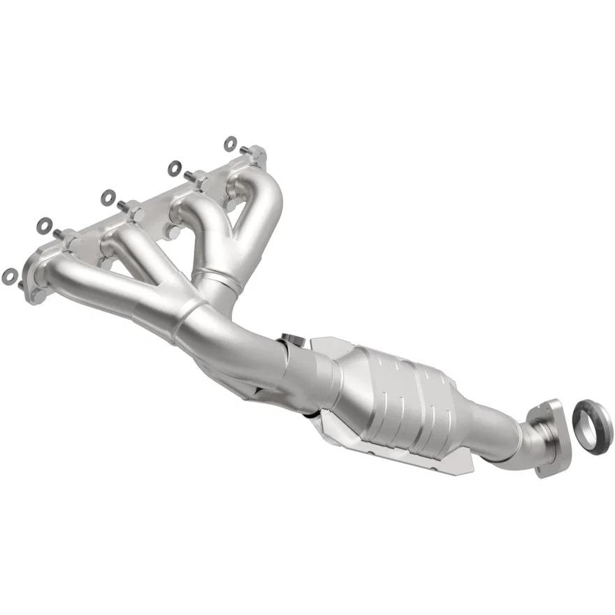 Left 2004-2006 Cadillac XLR 4.6L | 2006 Cadillac XLR 4.4L California Grade CARB Compliant Direct-Fit Manifold Catalytic Converter
