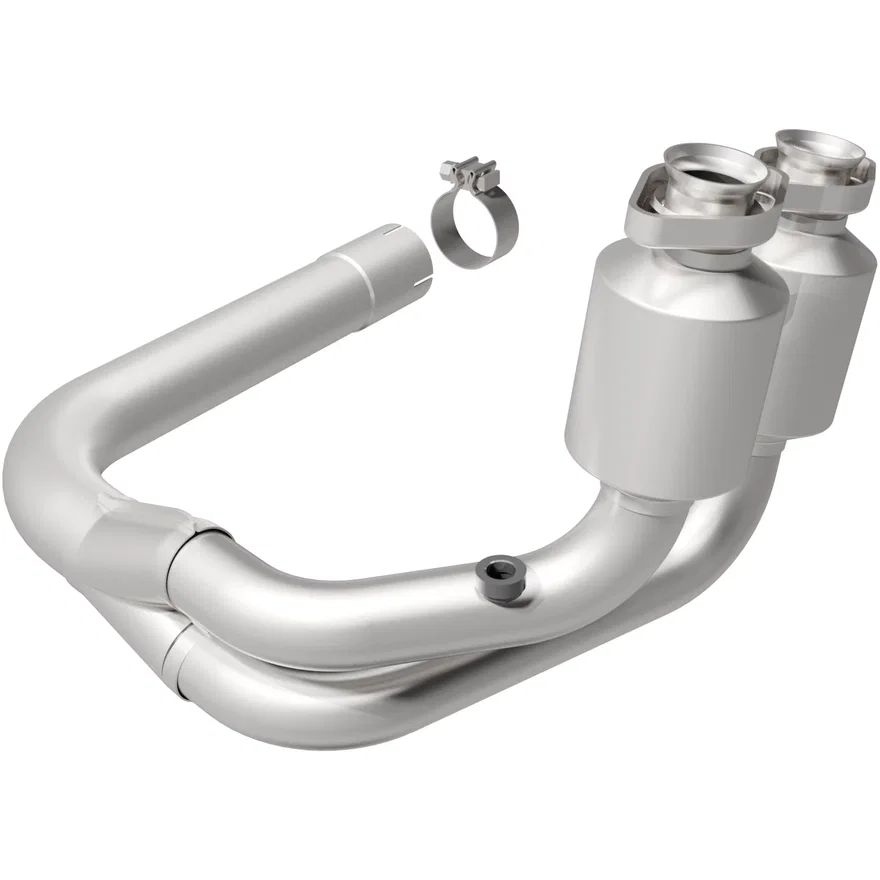 Front 2004-2006 Jeep Wrangler 4.0L OEM Grade Federal / EPA Compliant Direct-Fit Catalytic Converter