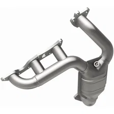 Left 1999-2002 Mercury Villager 3.3L | 2001-2002 Nissan Quest 3.3L OEM Grade Federal / EPA Compliant Direct-Fit Manifold Catalytic Converter image 2