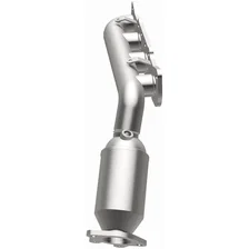 Left OEM Grade Federal / EPA Compliant Direct-Fit Manifold Catalytic Converter image 2