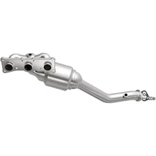 Front California Grade CARB Compliant Direct-Fit Manifold Catalytic Converter for BMW image 1
