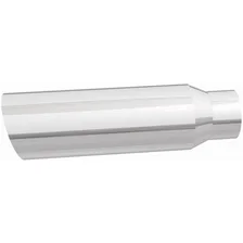 3.5in. Round Polished Exhaust Tip image 4