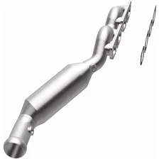 Left 2007-2010 BMW X5 4.8L California Grade CARB Compliant Direct-Fit Manifold Catalytic Converter image 2