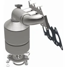 Right 2006-2008 Suzuki Grand Vitara 2.7L | 2004-2006 Suzuki XL-7 2.7L OEM Grade Federal / EPA Compliant Direct-Fit Manifold Catalytic Converter image 2