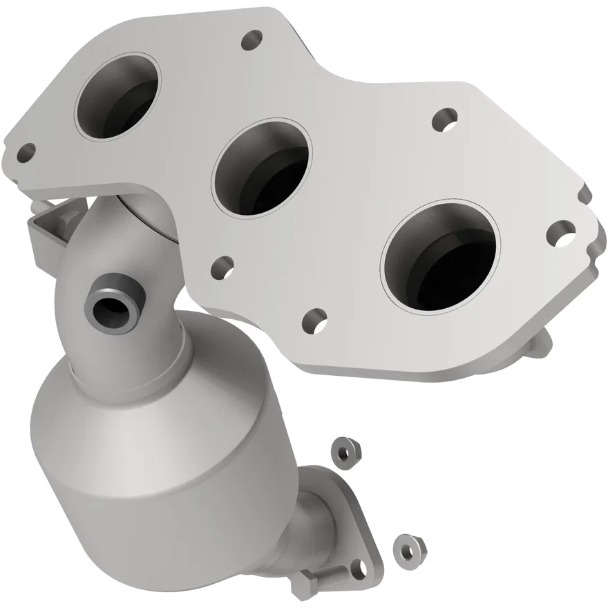 Rear 2007-2010 Toyota Sienna 3.5L OEM Grade Federal / EPA Compliant Direct-Fit Manifold Catalytic Converter