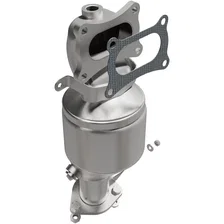 Front California Grade CARB Compliant Direct-Fit Manifold Catalytic Converter image 1